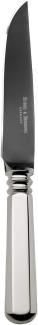 Robbe Berking Alt-Spaten Steakmesser Frozen Black 925 Sterling-Silber