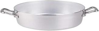 Pentole Agnelli Kasserolle niedrig mit Griffen 32 cm