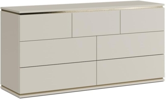 Kommode Linette Cashmere 139.8 x 70 cm mit 7 Schubladen Vicco