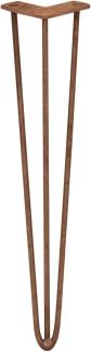 4 x Hairpin Legs Tischbeine 71cm 3 Streben