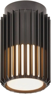 Outdoor Aufbauleuchte Alu schwarz Nordlux Aludra IP54 E27