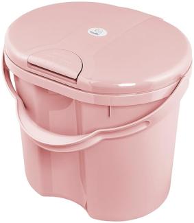 Rotho TOP Windeleimer 11 L Abfalleimer recycled zero waste version soft rose