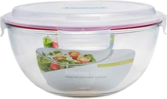 Glasslock Aufbewahrungsschüssel Plus, Glas, Kunststoff, (1-tlg)