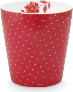 Pip Studio Becher Royal Dots Dark Pink (Mittel) 51.002.384