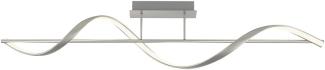 Paul Neuhaus 6385-55 Q-SWING LED Deckenleuchte stahlfarben Smart Home