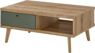 Couchtisch Juna in Salbei und Eiche Evoke 107 x 67 cm