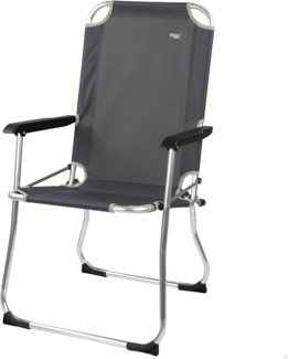 AKTIVE 52884 – Ultraleichter Camping-Klappstuhl | Hochstuhl 54 x 57 x 91 cm | Inklusive Anti-Roll-Stollen | Hohe Stabilität – Maximales Gewicht 110 kg | 600D Oxford-Gewebe – Größere Festigkeit und