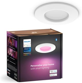 Philips Hue White & Col. Amb. Slim Recessed 90mm weiß