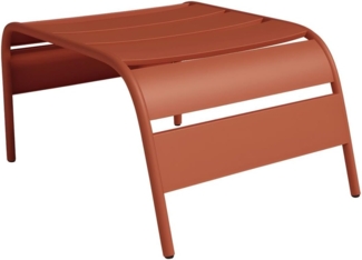 Vente-unique - Fußbank - 51 x 60 x 32 cm - Metall - Terracotta - MIRMANDE von MYLIA