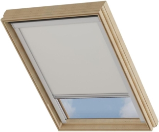 Dachfensterrollo PK08 Velux Passend, Verdunkelnd, Beige, Cocoon Home, verschraubt