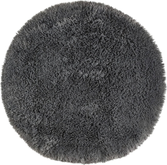 my home Fellteppich Alpa, rund, Höhe: 35 mm, Kunstfell, Uni Farben, sehr weich, waschbar