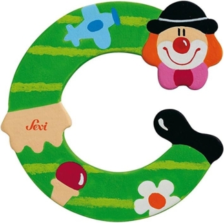 Sevi Wooden Letter C Clown (81739)