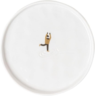 Räder Schneetag Teller Eislaufen D. 15cm H. 1,2cm
