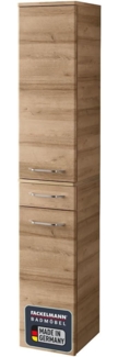 Fackelmann MILANO Hochschrank 30 cm, Braun hell