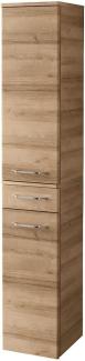 Fackelmann MILANO Hochschrank 30 cm, Braun hell