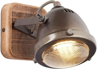 Carmen Wood Spotserien, Wandleuchte, natur