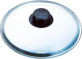 Pyrex 4937232 Glasdeckel für Topf - Pfanne, 24 cm, transparent