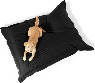 Hundebett XL 120x160 cm - PVC - Schwarz