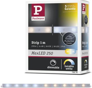 Paulmann No. 79878 MaxLED 250 Strip beschichtet 1m IP44 TunableWhite Protect Cover