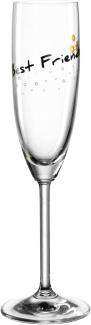 Leonardo Sektglas Presente Best Friends, Sekt Glas, Champagnerglas, Champagner, Kristallglas, 120 ml, 044519