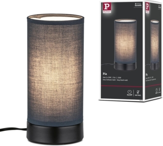 Paulmann No. 77059 Tischleuchte Pia 1-flammig 25W E14 ohne Leuchtmittel