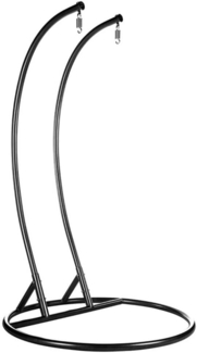 HOME DELUXE Gestell für Polyrattan Hängesessel TORUS - Schwarz
