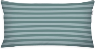 TOM TAILOR HOME Kissenhülle new bedroom, MEDIUM STRIPES, 40x40cm oder 40x80cm, (1 Stück), mit farbigem Markenreißverschluss