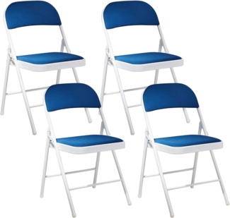 Esszimmerstuhl 4er Set SPARKS Blau