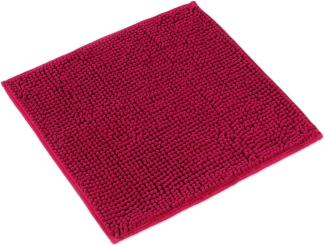 WohnDirect Badematte 45x45cm | Pink - rutschfest & Waschbar - Badezimmerteppich zum Set kombinierbar, Badvorleger, WC Garnitur, Badteppich