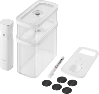 Zwilling Vakuumbehälter CUBE, Kunststoff, (Set, 5-tlg), Starter Set M