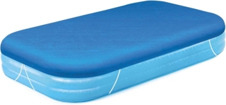 Bestway Flowclear PE-Abdeckplane für Family Pools, Blau, 305 x 183 x 56 cm