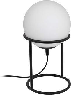 Eglo 97331 Tischleuchte CASTELLATO 1 schwarz weiß Ø15cm H:28cm
