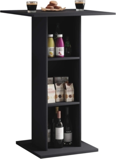 VCM Bartisch Standos 915159 Schwarz H. 108 x 70 x 70 cm