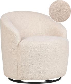 Sessel DAVIK Bouclé Beige