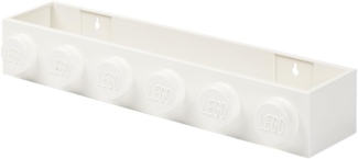 LEGO Bücherregal Ablage, weiß