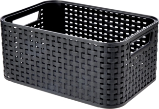 Curver Aufbewahrungsbox, Polypropylene, anthrazit, 28.5 x 19.4 x 13 cm