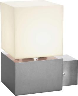 SLV No. 1000336 SQUARE WALL E27 Outdoor Wandleuchte Edelstahl 304 max. 20W IP44