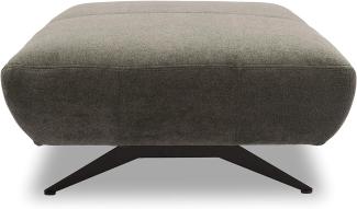 DOMO Collection Hocker Milano, Beistellhocker, Polsterhocker, 132x83x44 cm Hocker in anthrazit