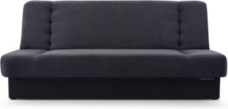 MOEBLO Schlafsofa Cyprus, Sofa Kippsofa Klappsofa Clic-Clack Couch für Wohnzimmer Federkern Sofagarnitur Polstersofa - 192x85x92 cm -, mit Bettkasten und Schlaffunktion