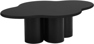 Vente-unique - Couchtisch - MDF - Schwarz - YAVINA