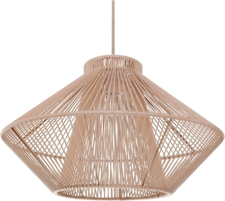 Hängeleuchte PALMETTO Baumwolle Beige