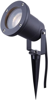 Globo STYLE Außenleuchte Aluminium Druckguss Grau, 1xGU10