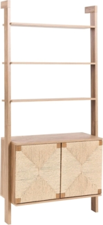 Bücherregal BONDI 181 cm Hellbraun