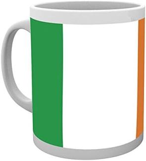 empireposter Ireland Flag Irische Flagge Keramik Tasse Größe Ø8,5 H9,5cm