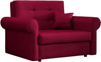 Mirjan24 'Viva Silver III' Schlafsofa, Rot, 85 x 98 x 116 cm