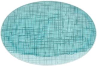 Platte oval 25x17 cm MESH COLOURS AQUA Rosenthal