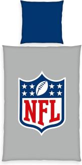 NFL Wendebettwäsche NFL, Renforcé, 2 teilig, mit coolem Super Bowl Motiv, American Football