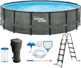 Summer Waves Elite Frame Pool | Aufstellpool rund
