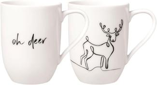 Villeroy & Boch Statement Kaffeebecher 280 ml 2er Set XMAS - DS