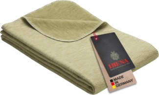 Wohndecke Lausanne, IBENA, in schlichtem Melange-Look